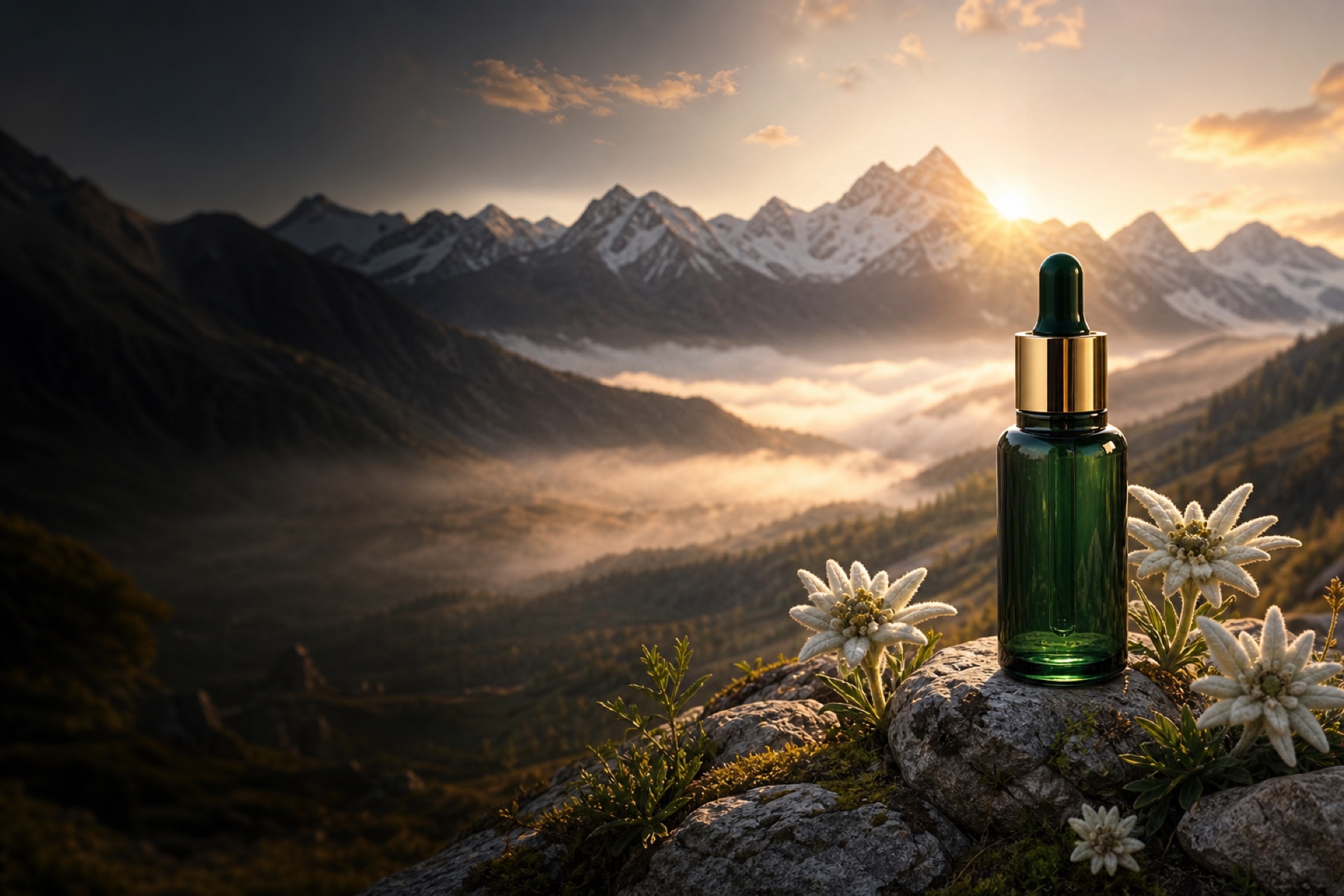 Alpine Renewal Serum — Luxuriöse Alpen-Hautpflege