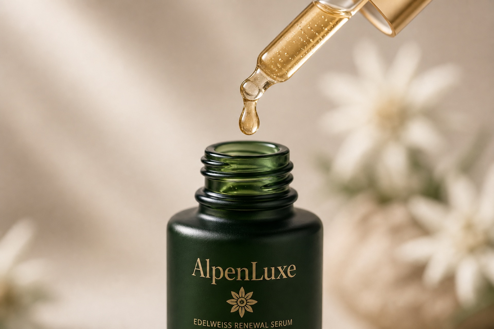 Alpine Renewal Serum Flasche
